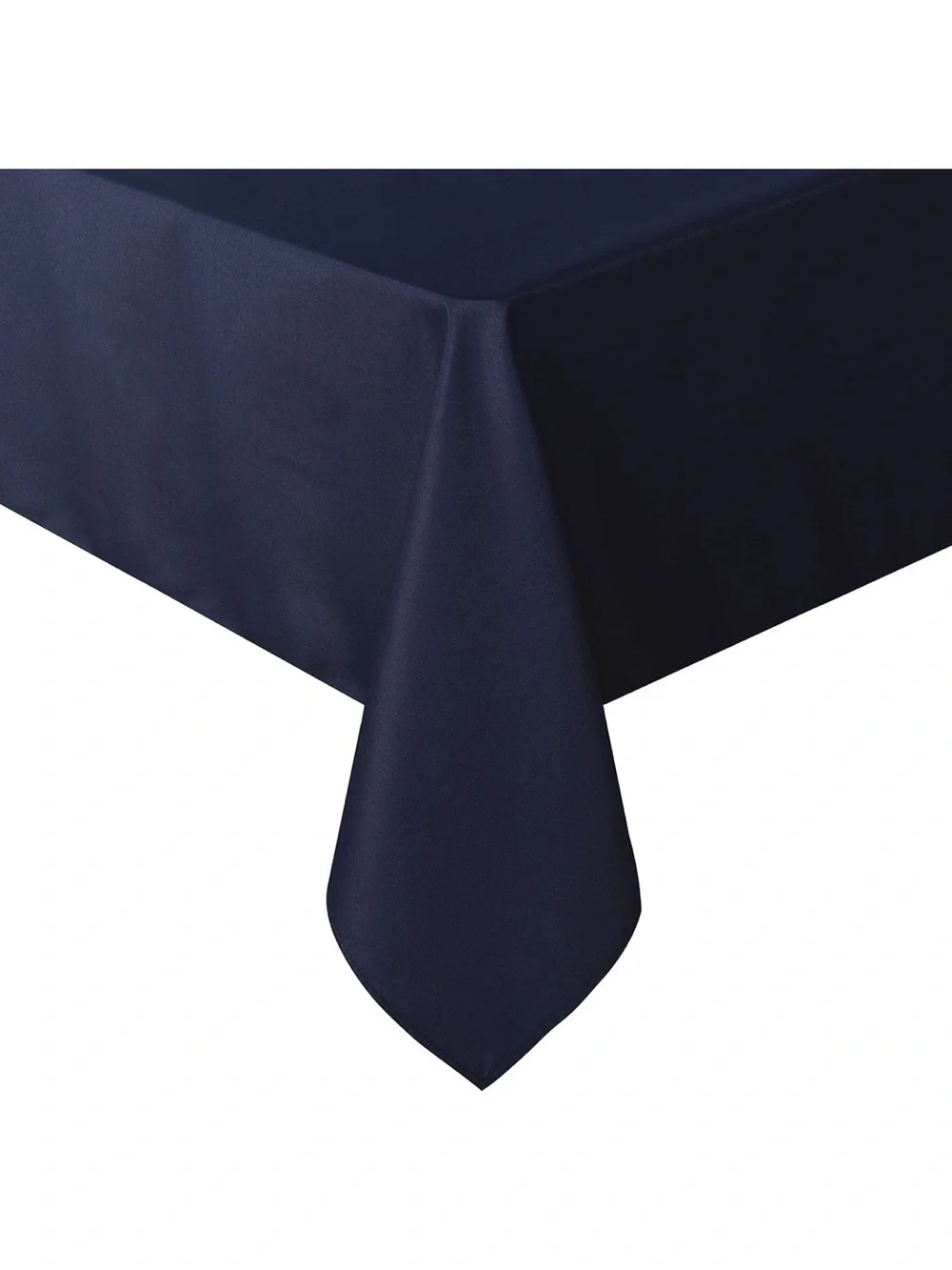 Classic Navy Dining Tablecloth - 90”x 132” Elegant Weddings Showers